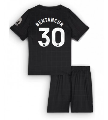 Tottenham Hotspur Rodrigo Bentancur #30 Replika Babytøj Udebanesæt Børn 2025-26 Kortærmet (+ Korte bukser)